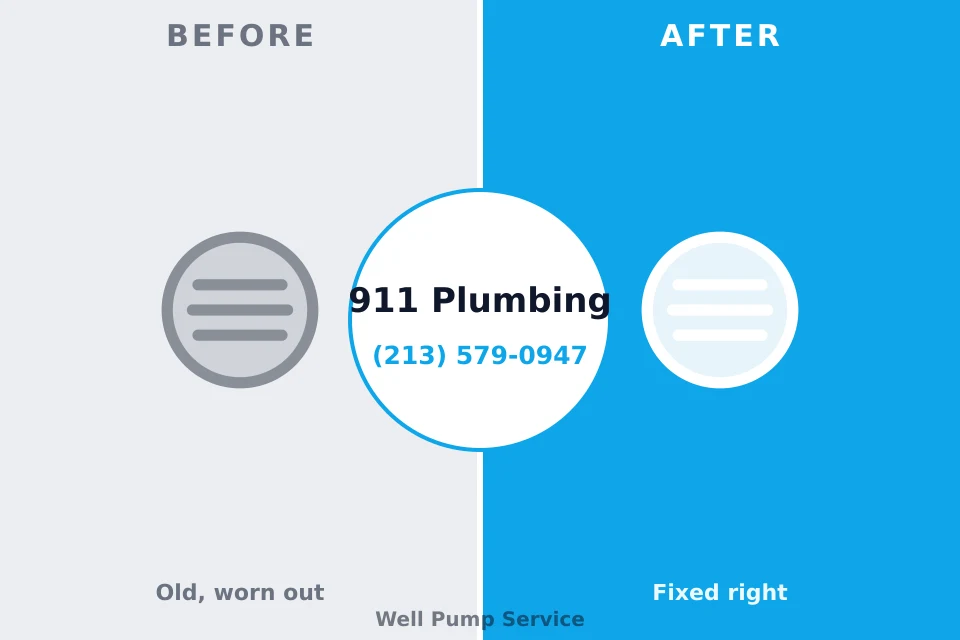 Before and after: plumbing company Islandia, NY